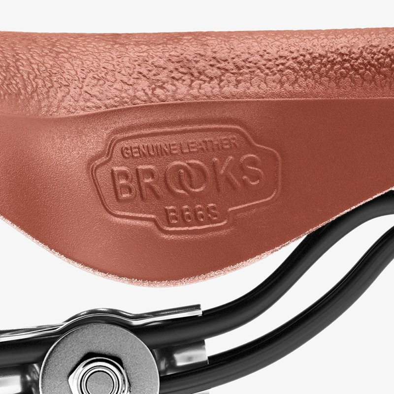 Brooks B67 Short Ladies Saddle in Honey-6